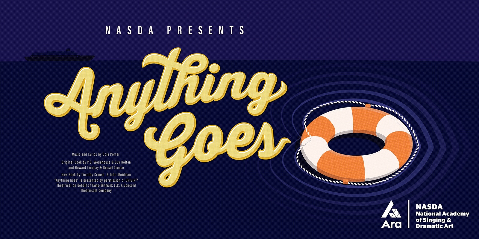 Banner image for NASDA presents ANYTHING GOES