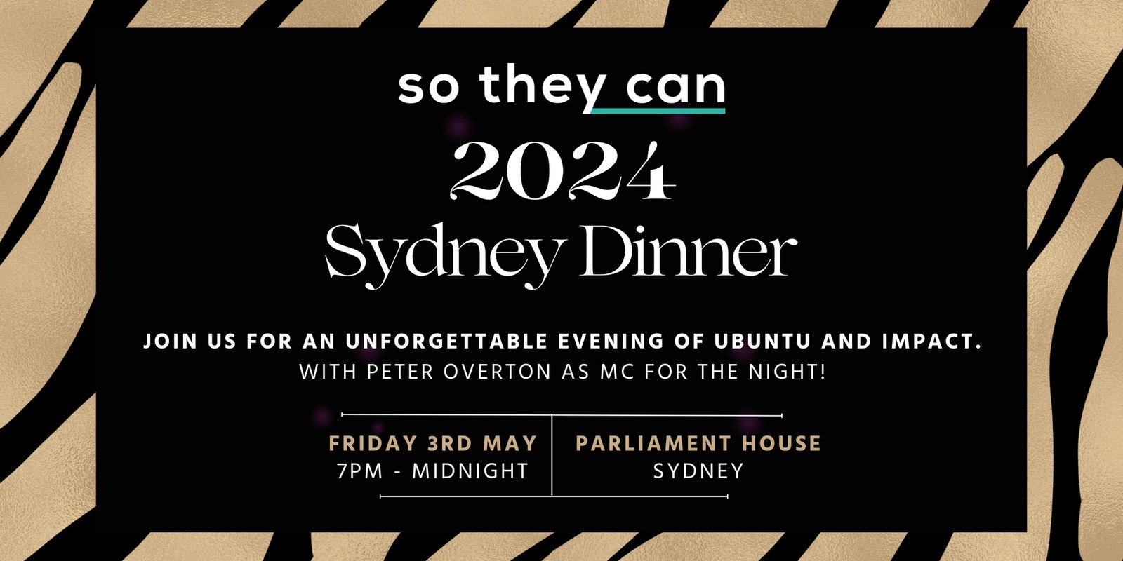 Banner image for So They Can 2024 Sydney Dinner