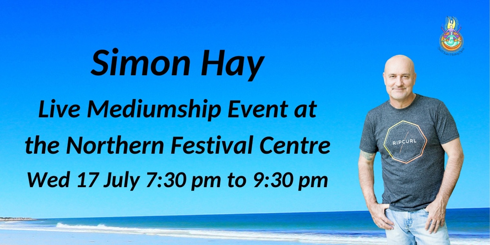 Banner image for Aussie Medium, Simon Hay at the Northern Festival Centre in Port Pirie