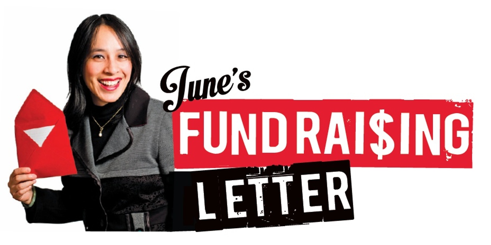 June's Fundraising Letter's banner