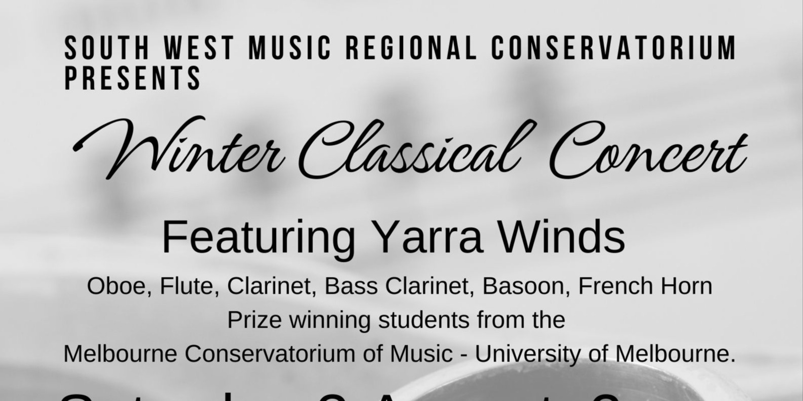 Banner image for Yarra Winds - Winter Classical Concert