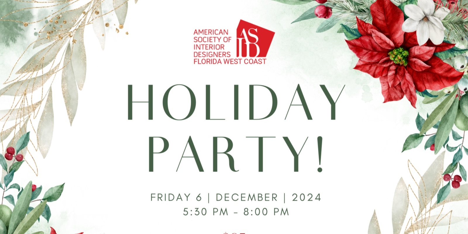 Banner image for ASID Florida West Chapter_Holiday Party_Tampa 