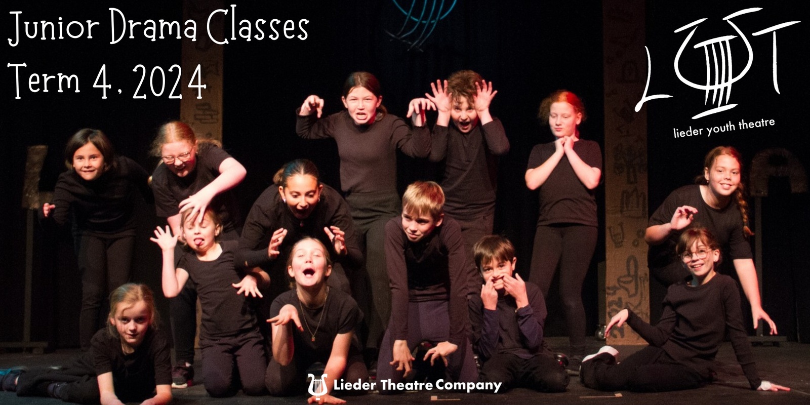 Banner image for Junior Drama Classes. Term 4, 2024.