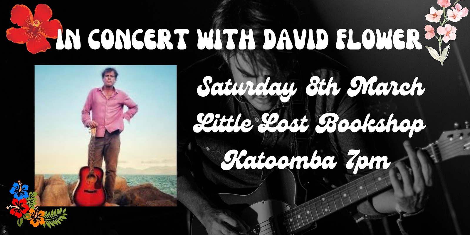 Banner image for In Concert with  David Flower at Little Lost Bookshop