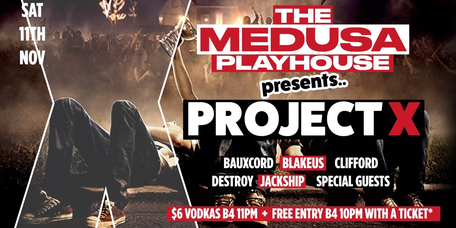 Banner image for The Medusa Playhouse presents Project X