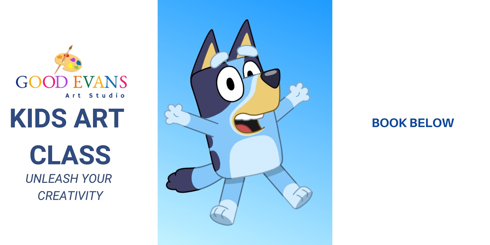 Banner image for Kids Painting Class Bluey (Ballina Indoor Sports Centre)