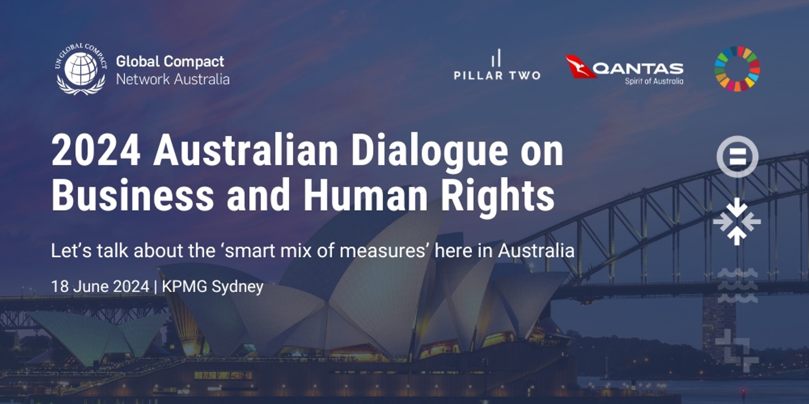 Banner image for UN Global Compact Network Australia | 2024 Australian Dialogue on Business and Human Rights