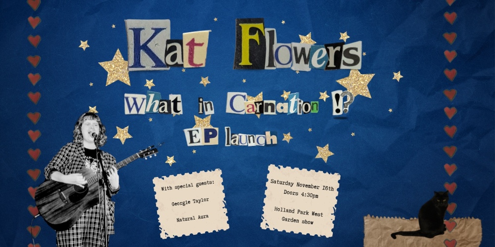 Banner image for Kat Flowers 'What in Carnation!?' EP Launch