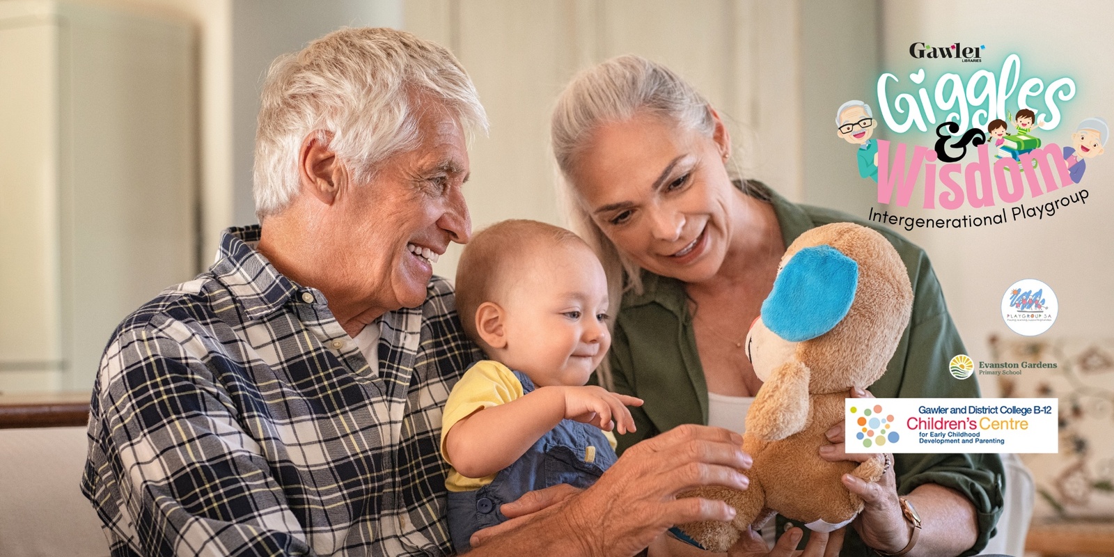 Banner image for Giggles & Wisdom - Intergenerational Playgroup