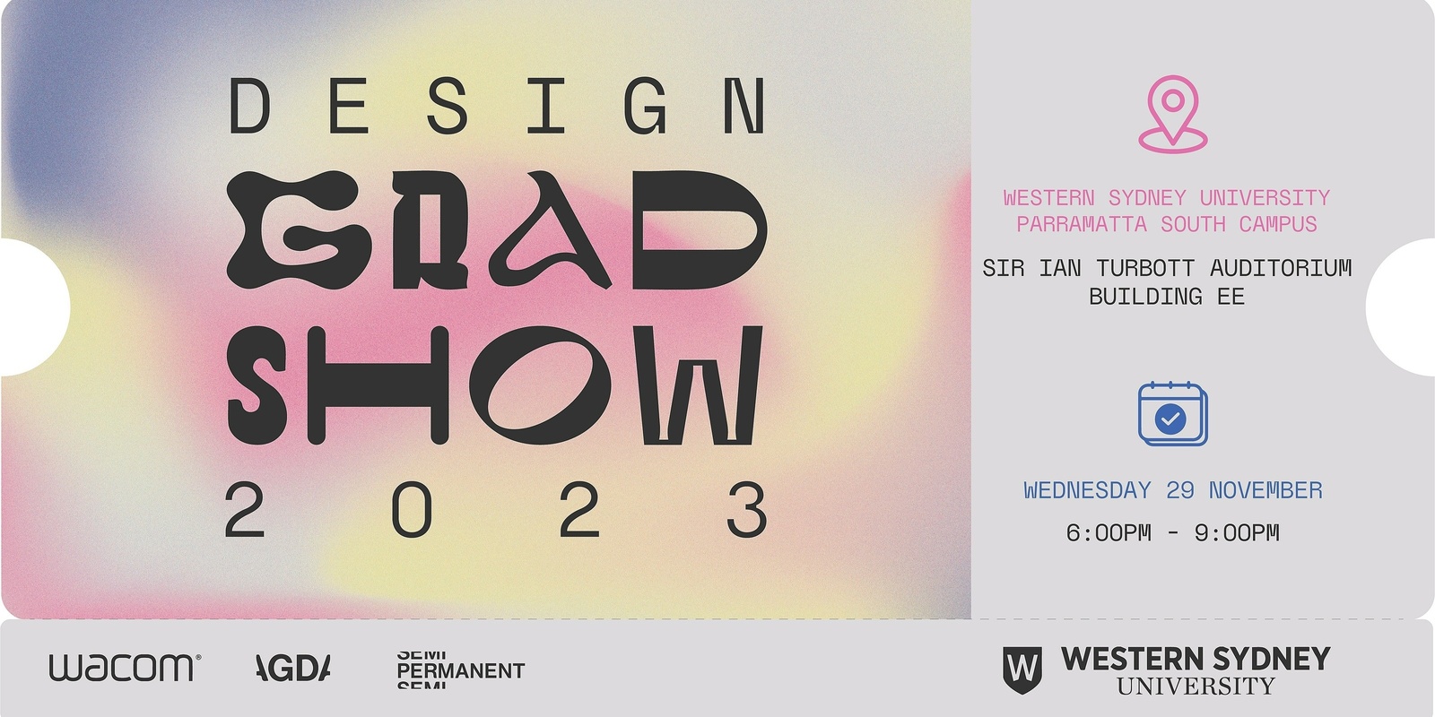 Banner image for  Design Grad Show 2023