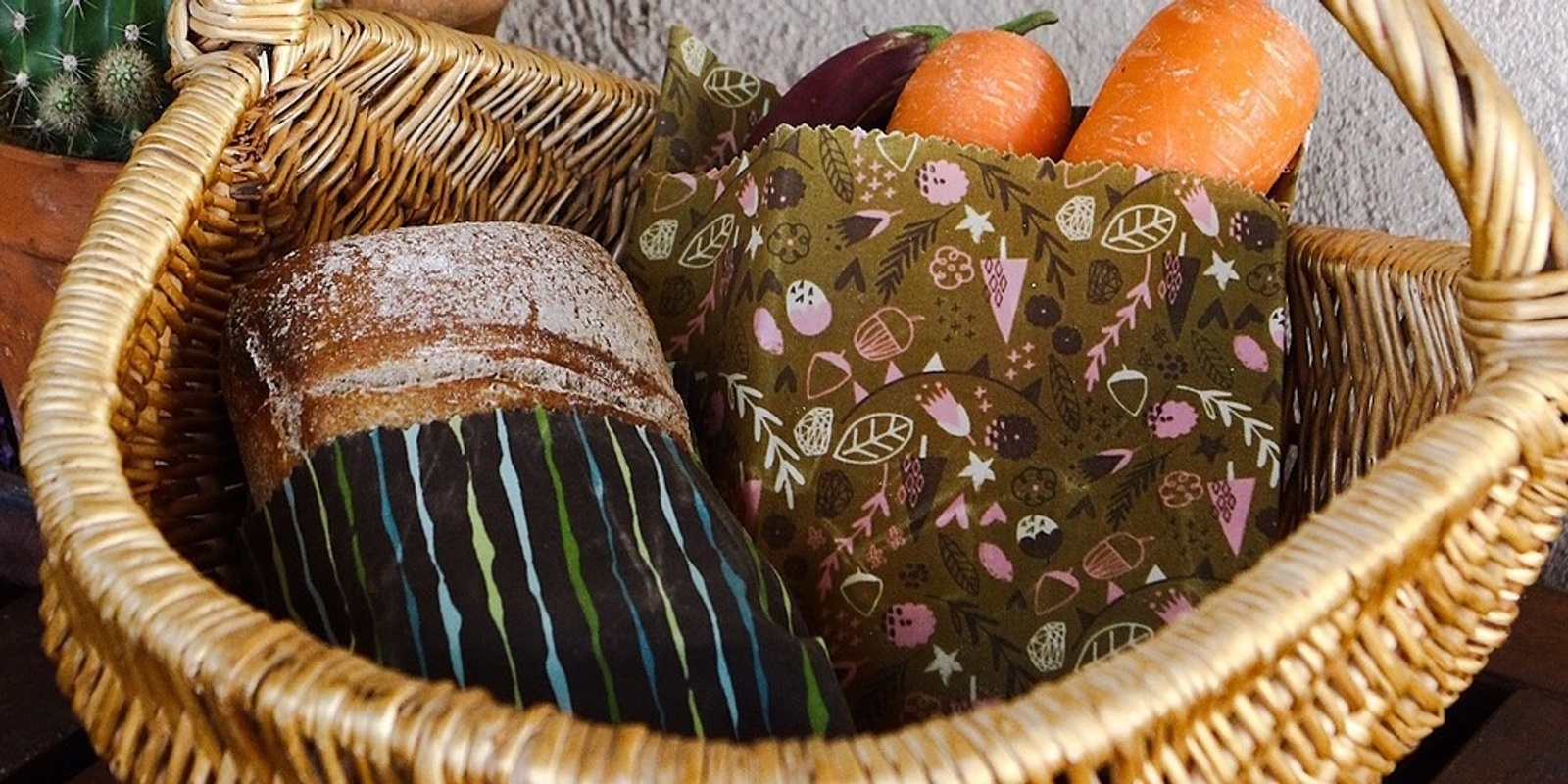 Banner image for Sustainability Super Session  - beeswax wrap, produce bags, and jute scrubbers