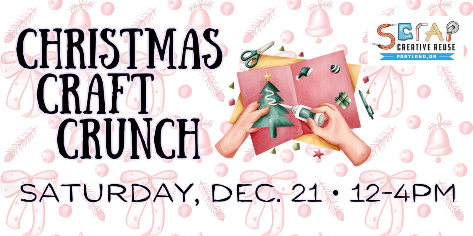 Banner image for Christmas Craft Crunch! ✂️🎄🧵