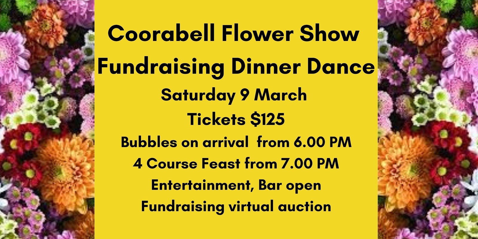 Banner image for Coorabell Flower Show Dinner Dance 