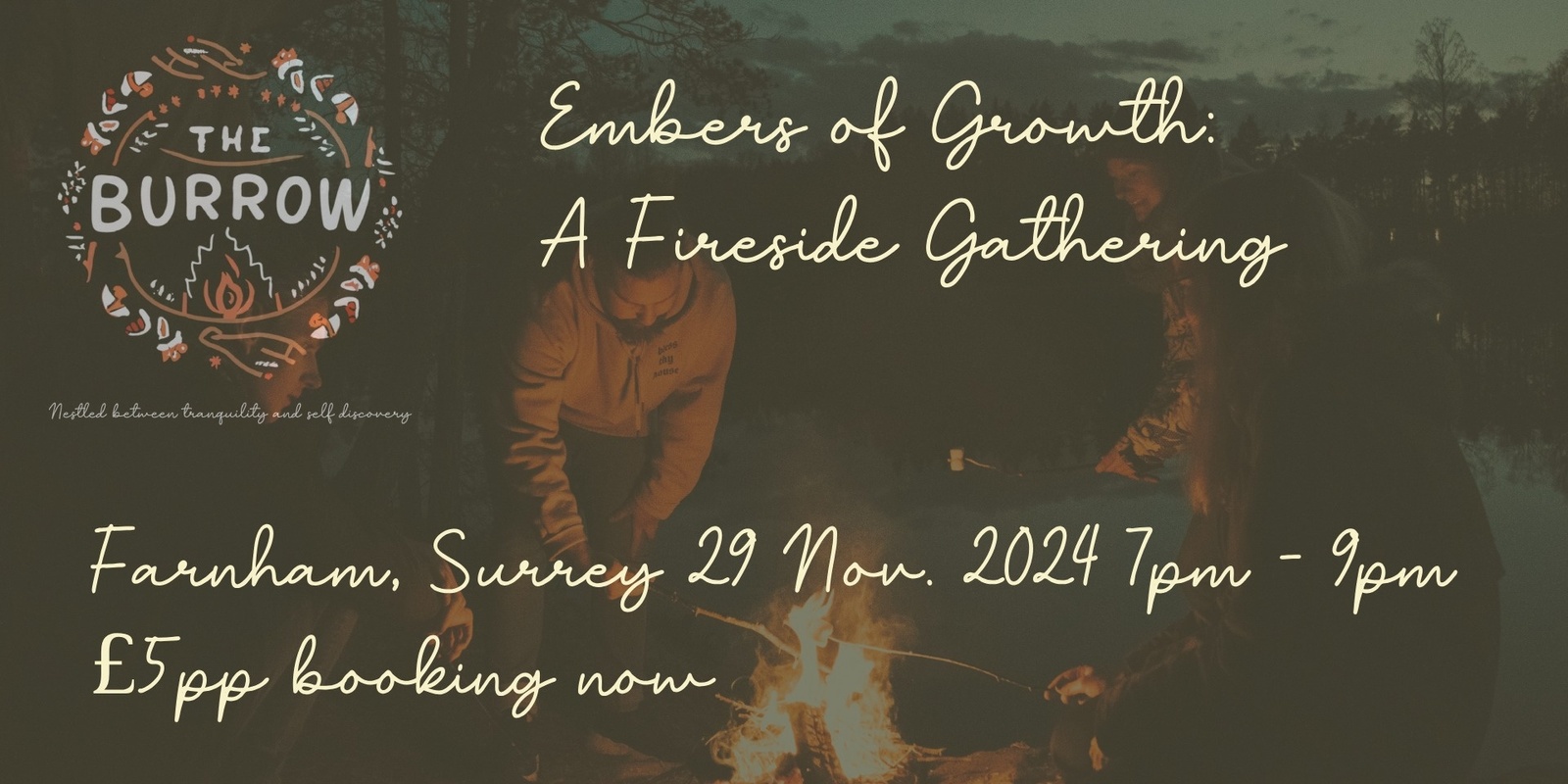 Banner image for Embers of Growth: A Fireside Gathering 