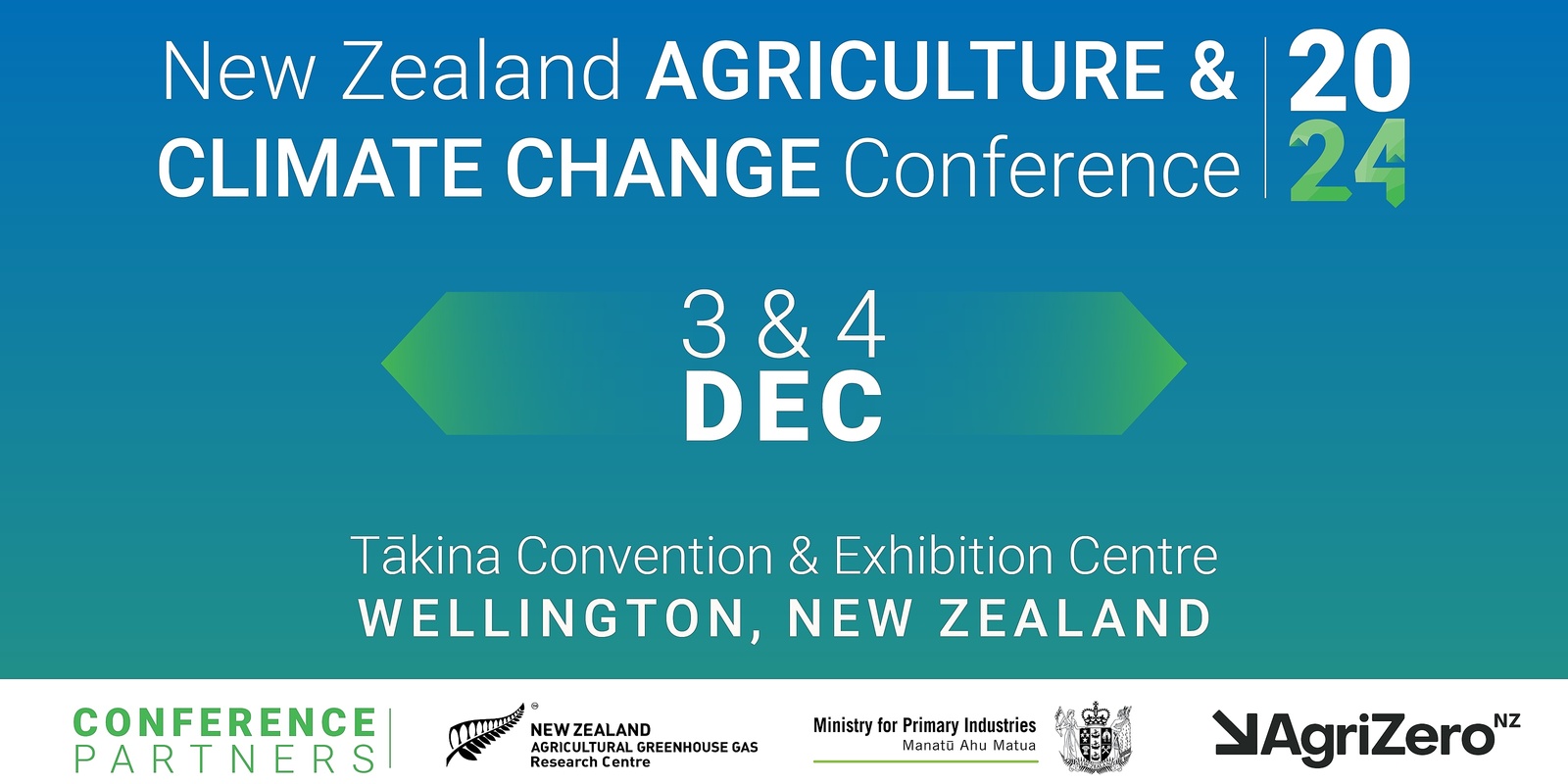 Banner image for New Zealand Agriculture and Climate Change Conference 2024