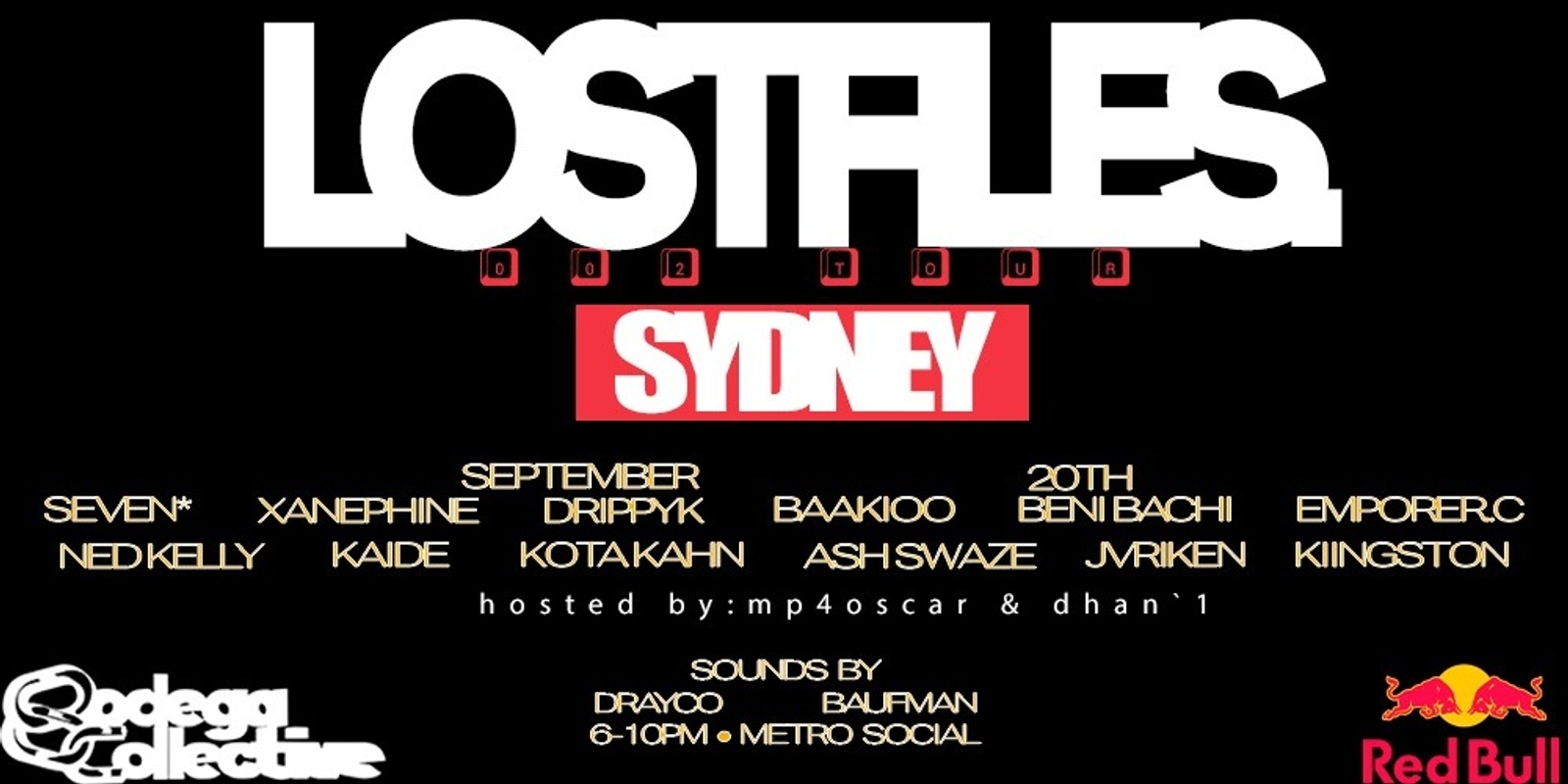 Banner image for Lost Files 002 Sydney X Bodega Collective