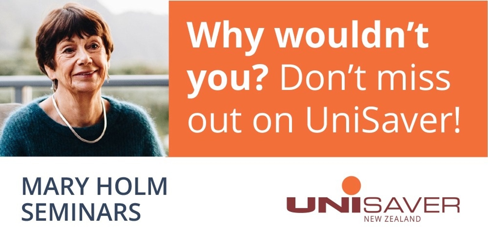 Banner image for Why wouldn't you? Don't miss out on Unisaver!