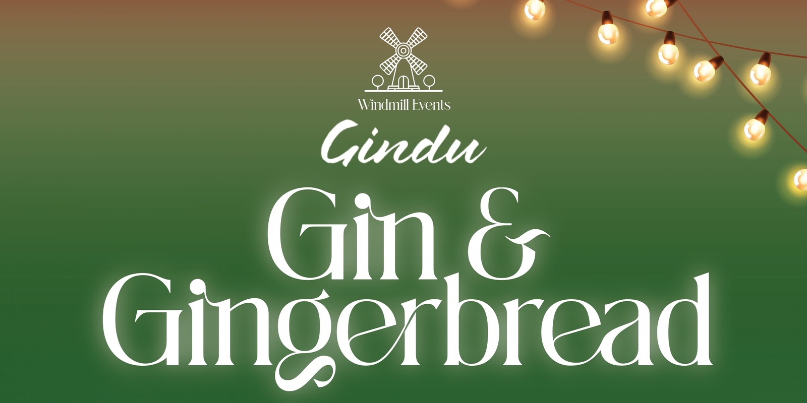 Banner image for Gin & Gingerbread at Gindu