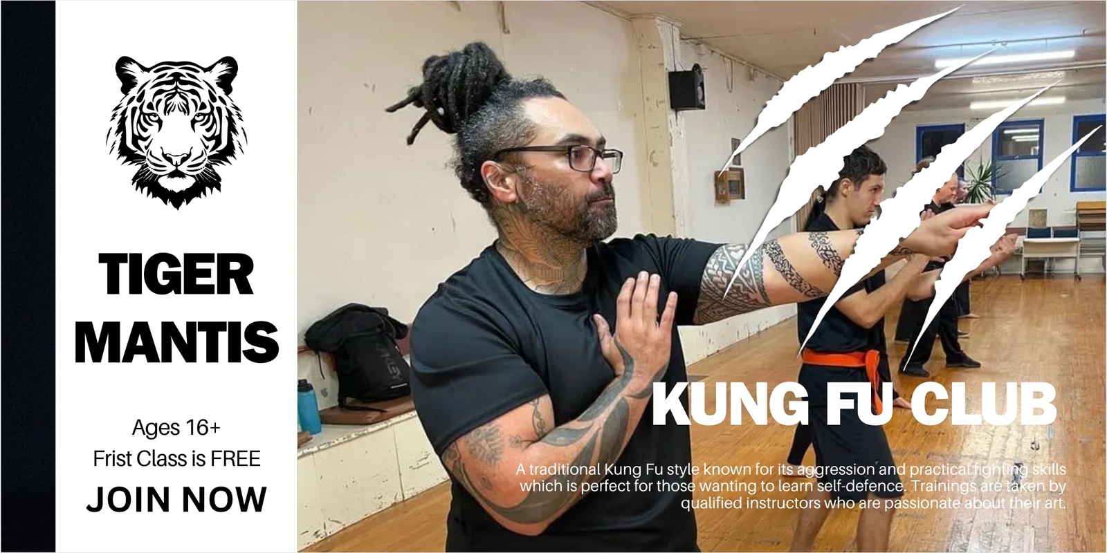 Banner image for Intensive Training in Aggressive Kung Fu for Self-Defense