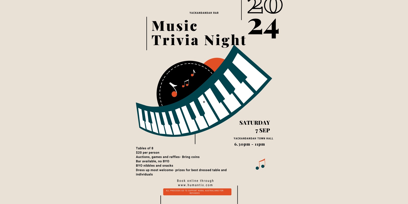 Banner image for Music trivia night