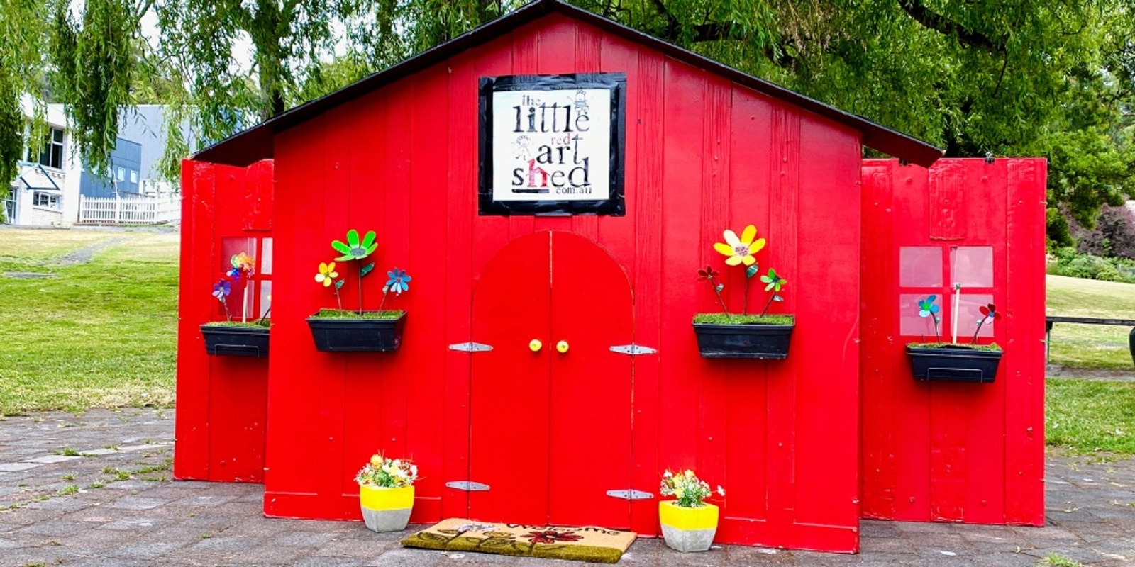 Summertime Pop-Up ARTplaydates with The Red Art Shed | Humanitix