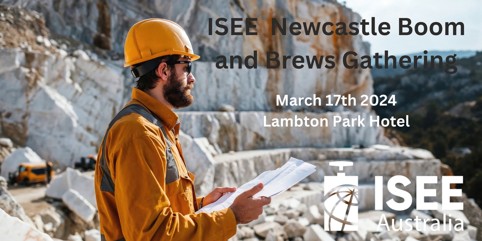 Banner image for ISEE Newcastle Boom & Brews Gathering - May 17th 2024