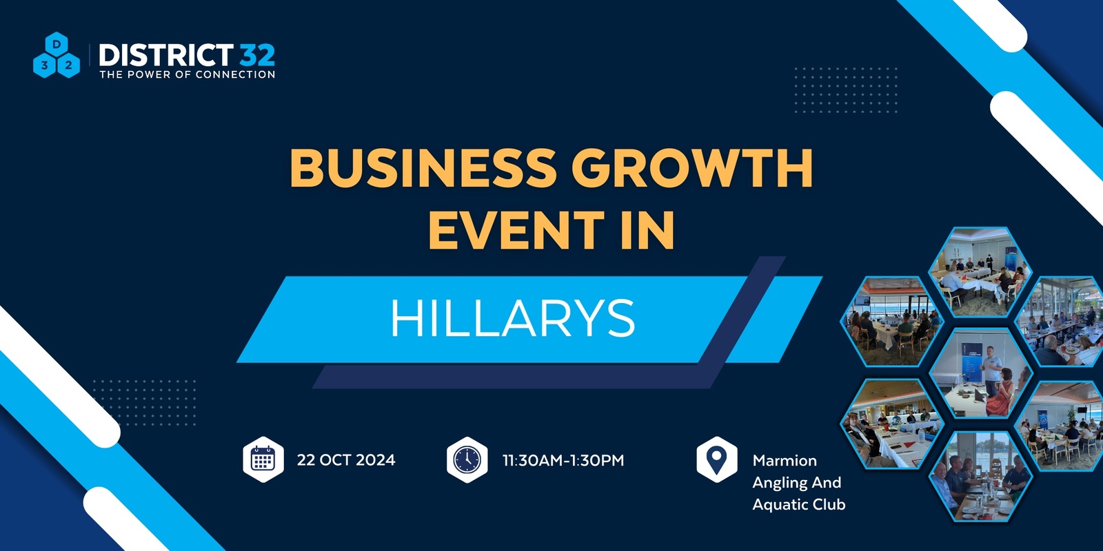 Banner image for District32 Business Networking Perth – Hillarys - Tue 22 Oct