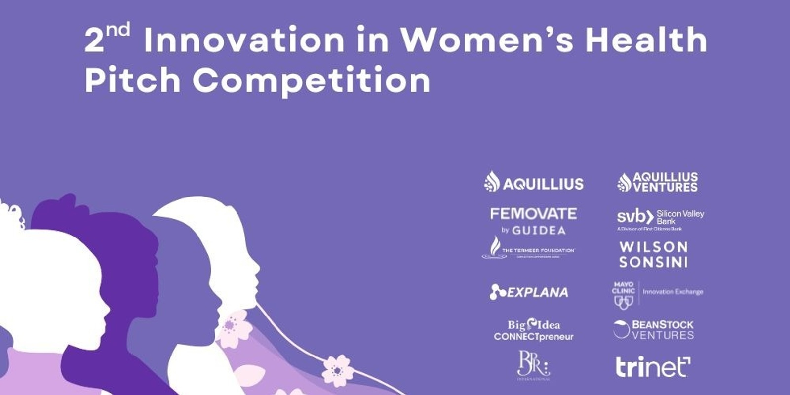 Banner image for 2nd Innovation in Women's Health Pitch Competition