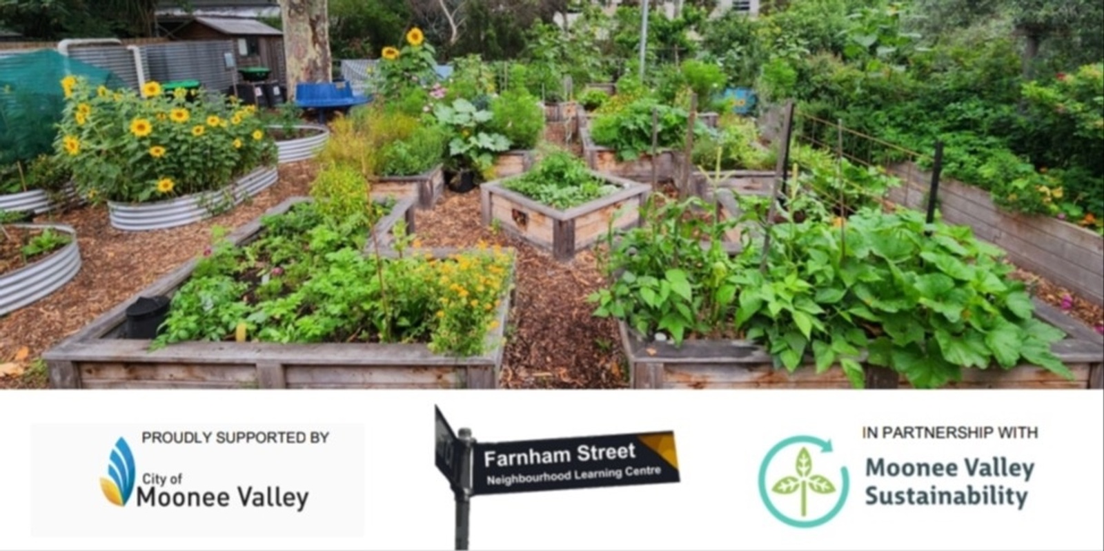 Banner image for Cool it working bee - Help create durable shade structures in the community garden