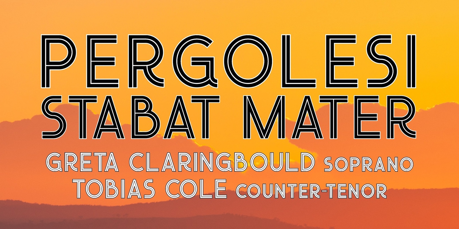 Banner image for Canberra Sinfonia: Pergolesi Stabat Mater 