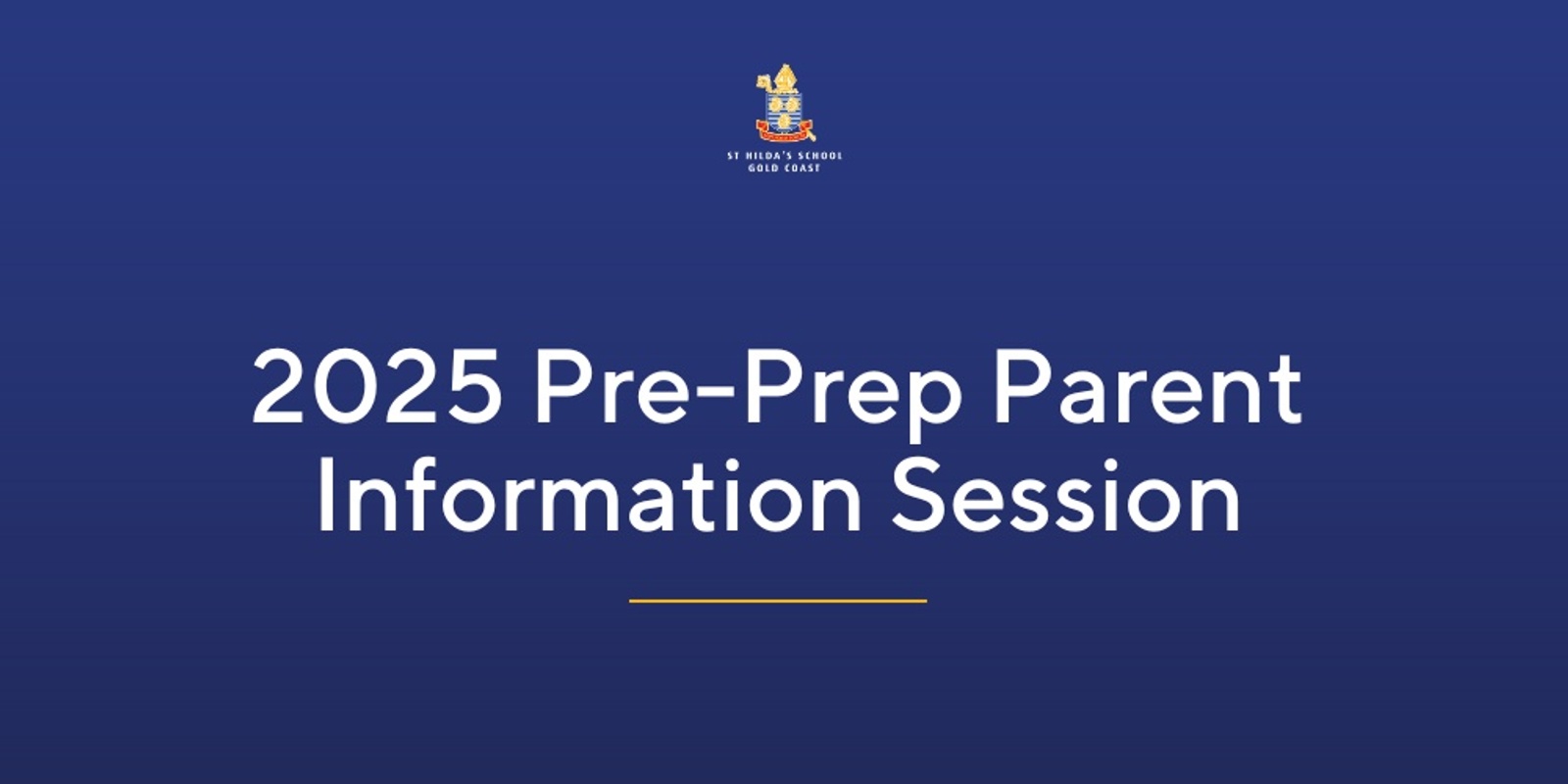 Banner image for 2025 Pre-Prep Parent Information Session