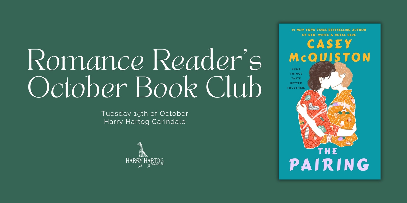 Banner image for Romance Reader's October Book Club 