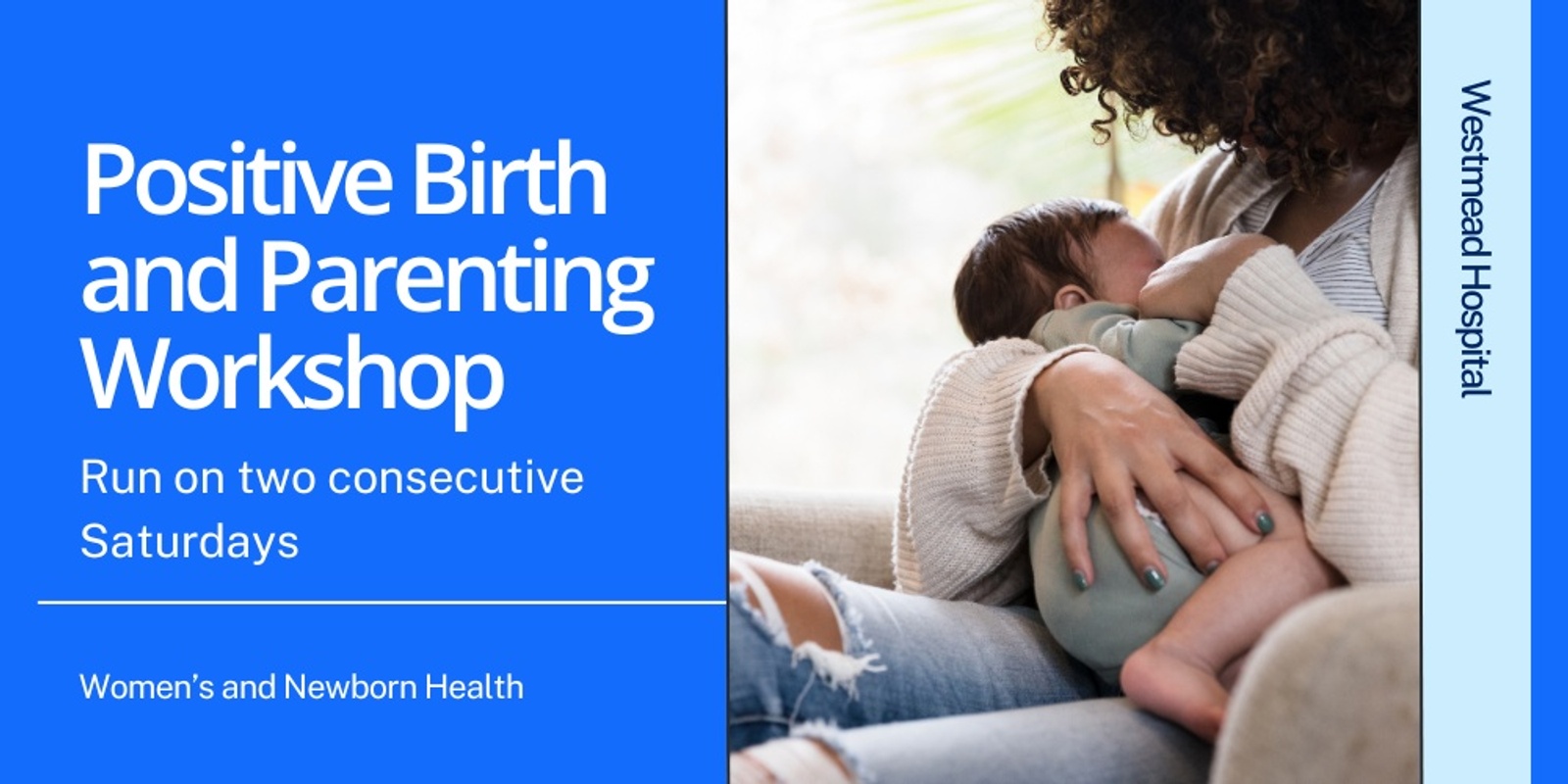 Banner image for Positive Birth and Parenting Workshop - Saturday 8th & 15th March