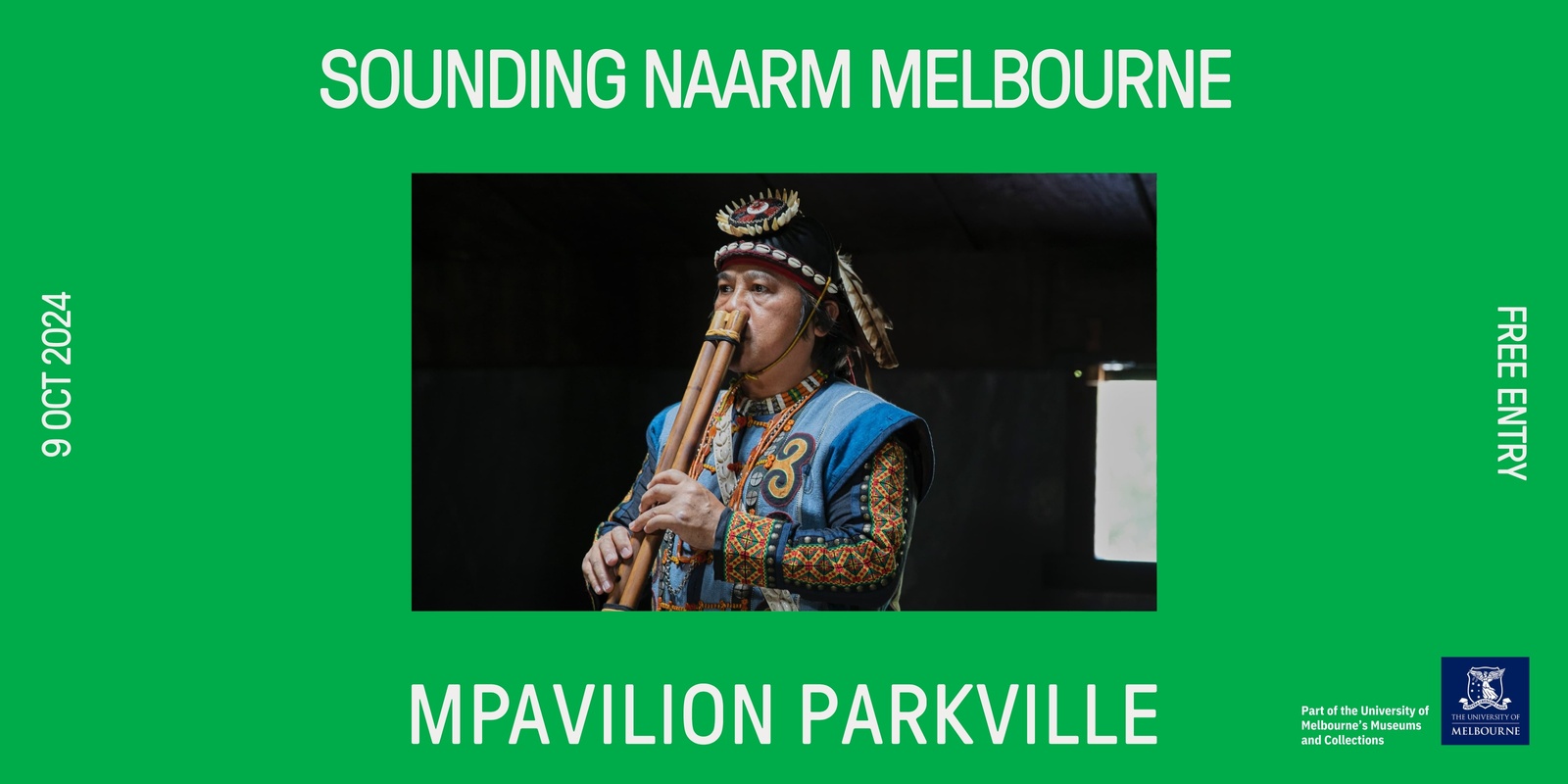 Banner image for Sounding Naarm Melbourne – A duet with the wind down under at MPavilion Parkville