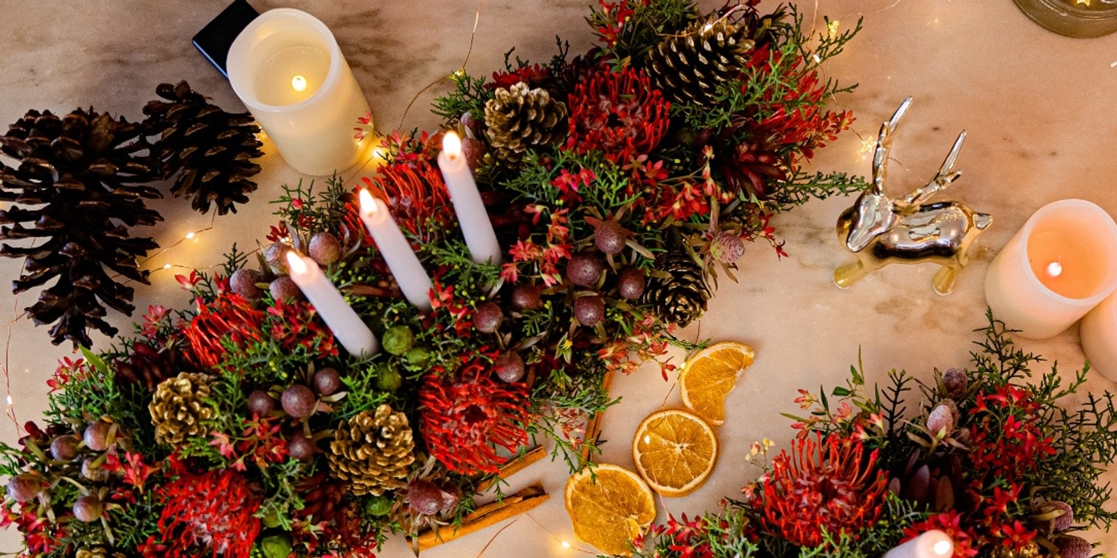 Banner image for Christmas Centerpiece Workshop | Mr Flower Sydney