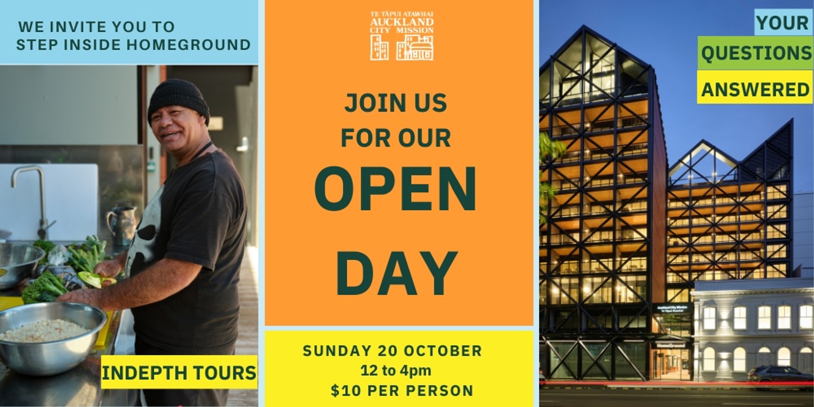 Banner image for HomeGround Open Day October 2024