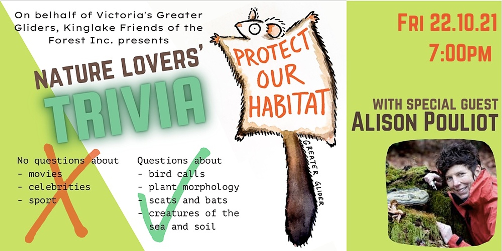 Banner image for Nature Lovers' Trivia (online)