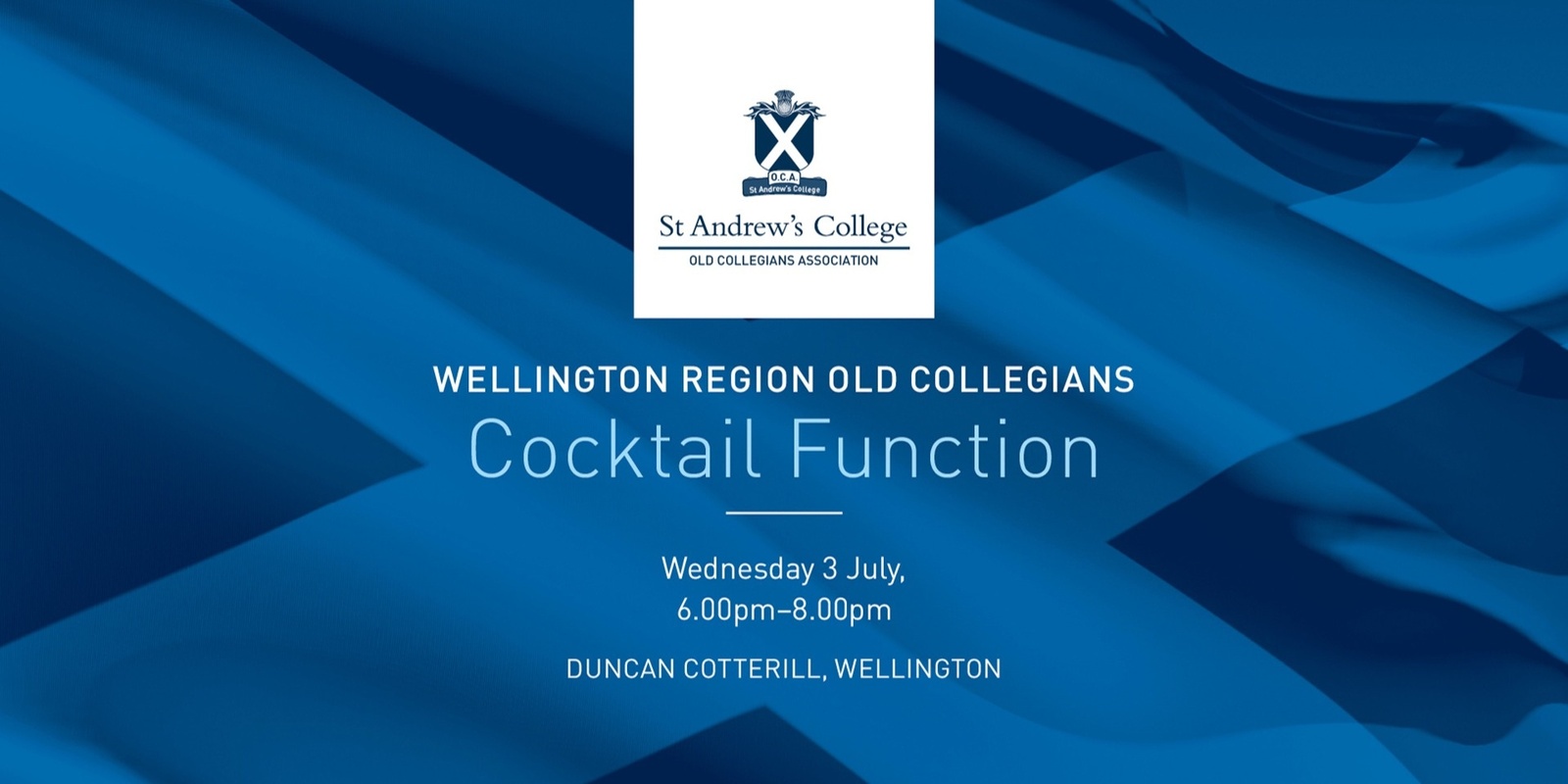 Banner image for Wellington Region Cocktail Function 2024