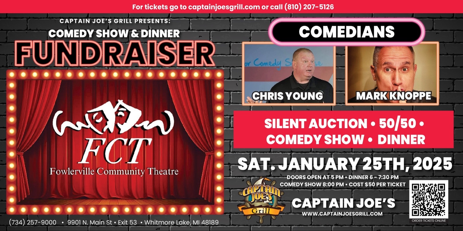 Banner image for Fowlerville Community Theatre Fundraiser