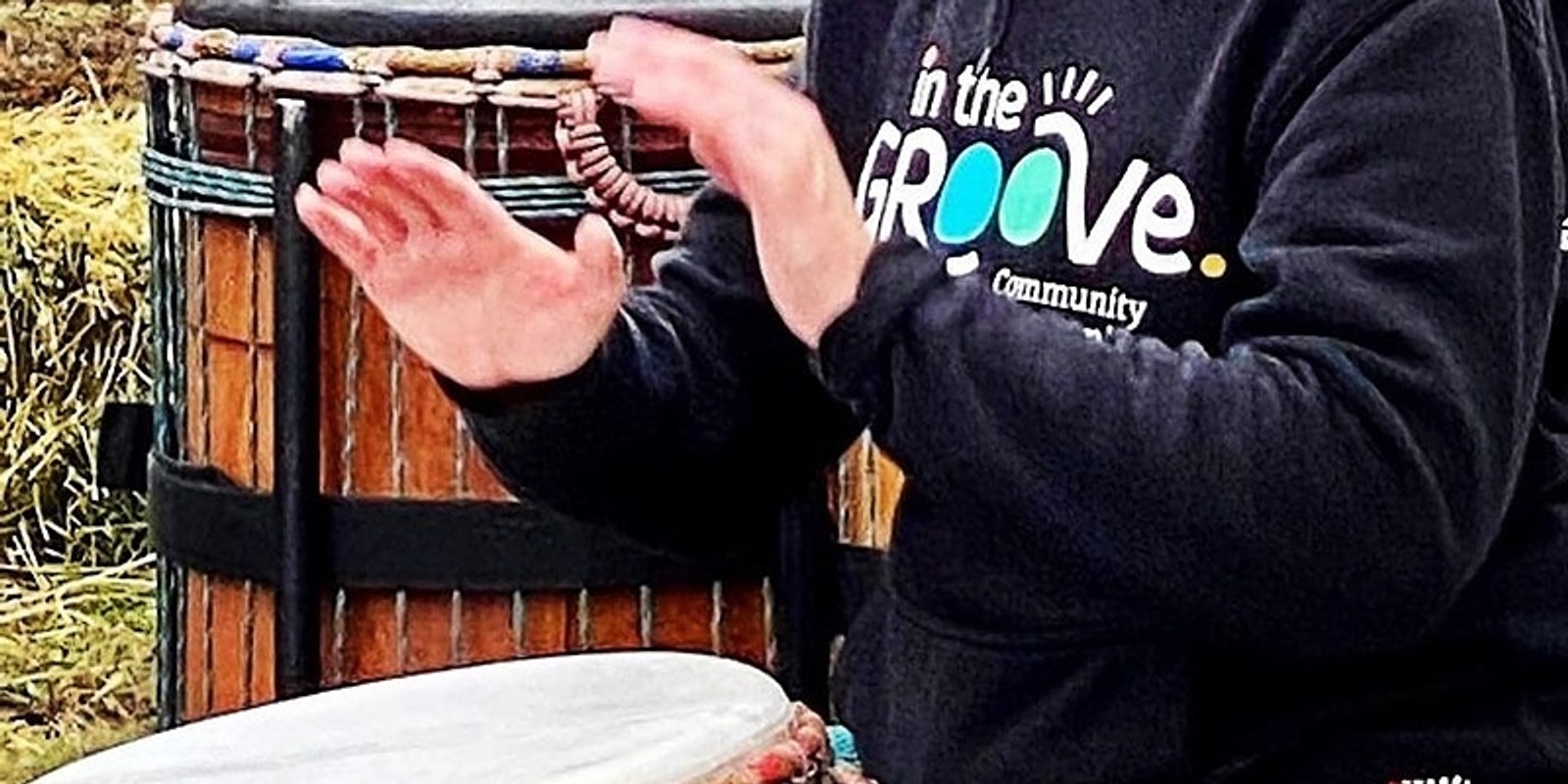 Banner image for INTERMEDIATE Community Drumming (May-Jun 23)