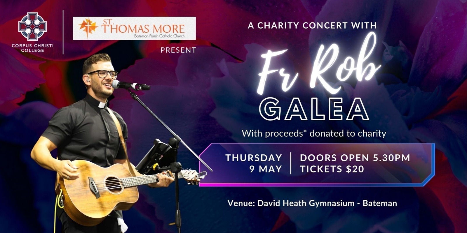 Banner image for A Charity Concert with Father Rob Galea