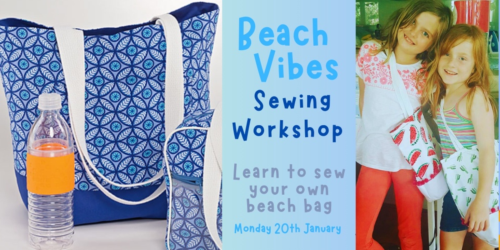 Banner image for Beach Bag Sewing Workshop