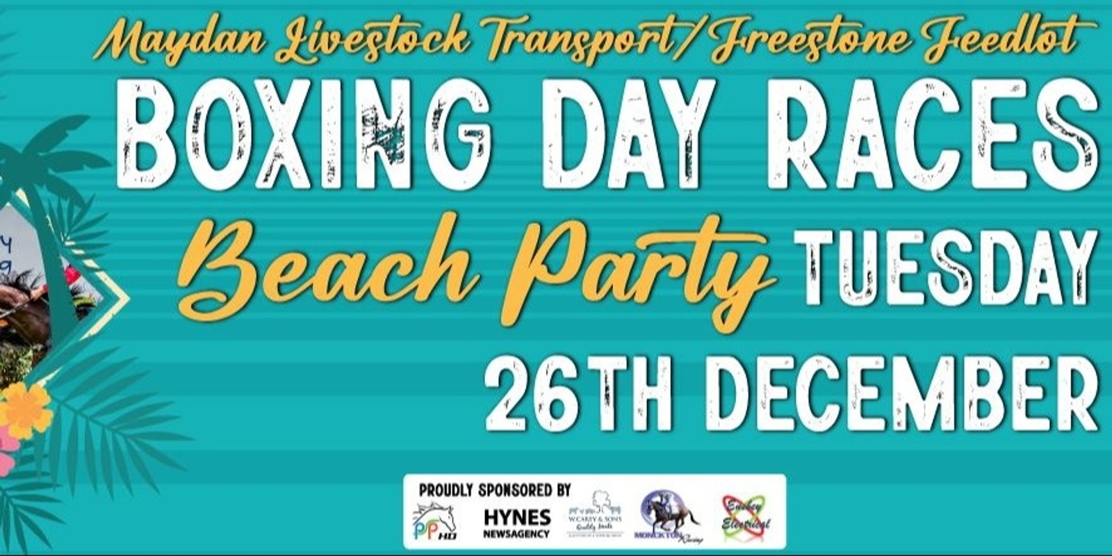 Banner image for Maydan Livestock Transport/Freestone Feedlot Boxing Day Races "Pig Races on Boxing Day"