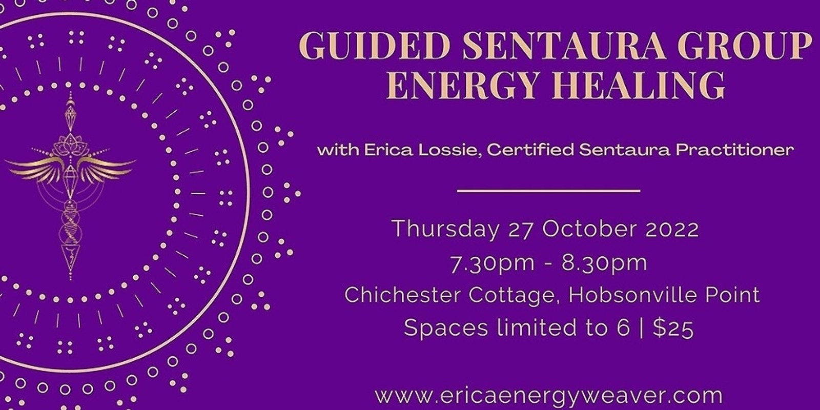 Banner image for Sentaura Group Energy Healing