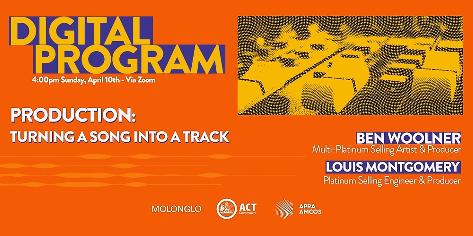 Banner image for Digital Program: Production - How to Turn a Song into a Track