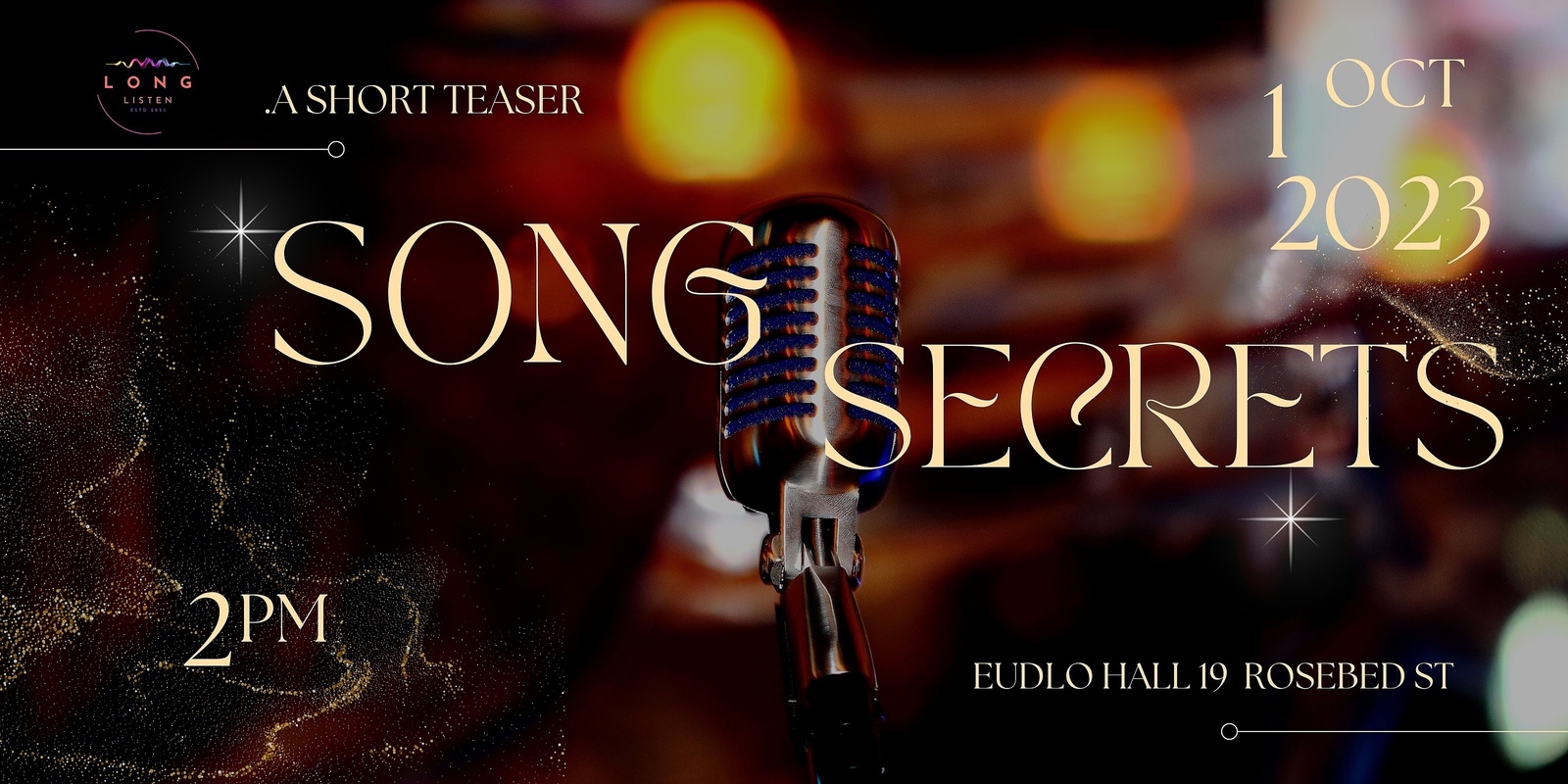 Banner image for Song Secrets | Long Listen