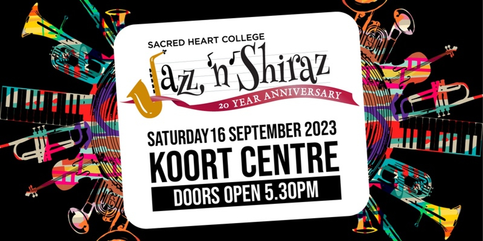 Banner image for Jazz 'n' Shiraz 2023