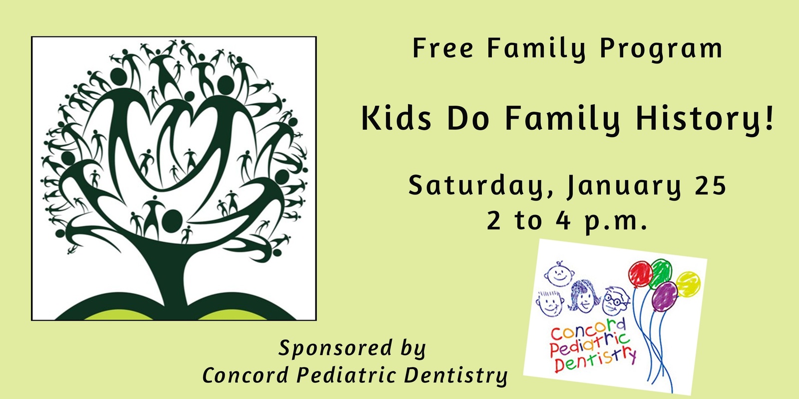 Banner image for Free Family Program: Kids Do Family History!