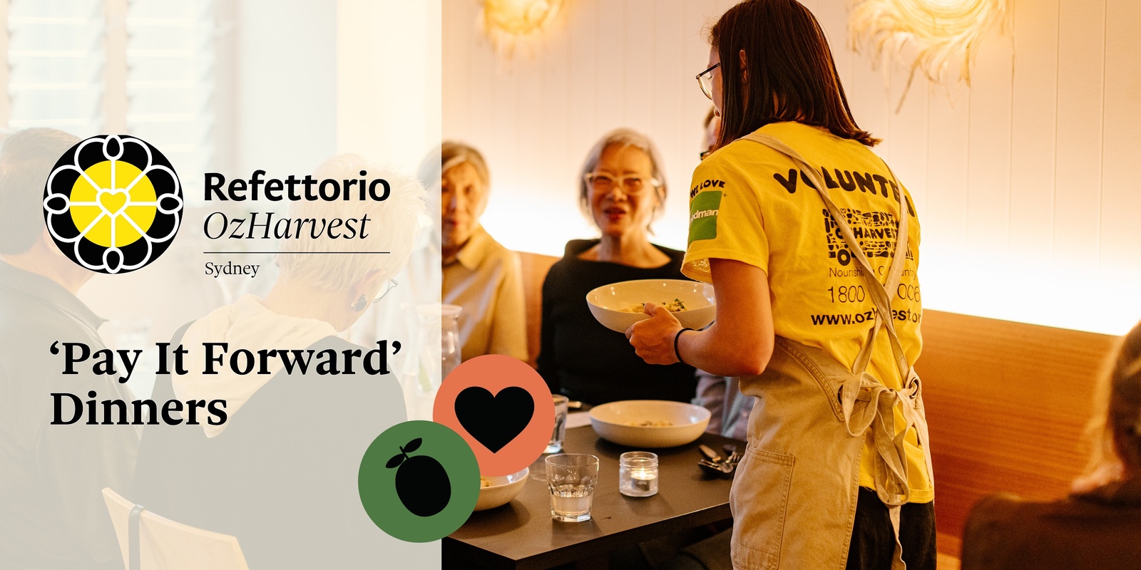 Banner image for Refettorio Pay It Forward Dinner | Thursday 2nd May, 2024