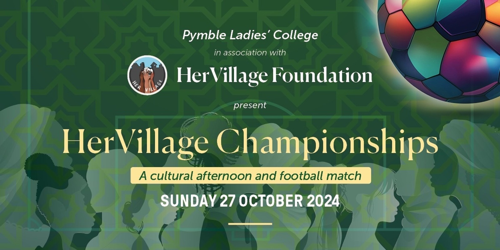 Banner image for HerVillage Championships - A cultural afternoon and football match